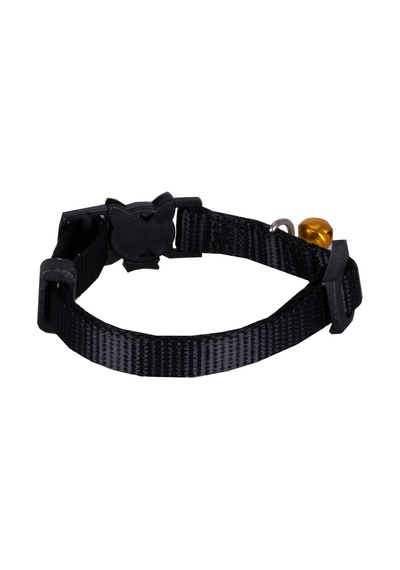 Urban Paws Kedi Tasması Noir Black Ayarlanabilir, Dayanıklı, Hafif-10mm