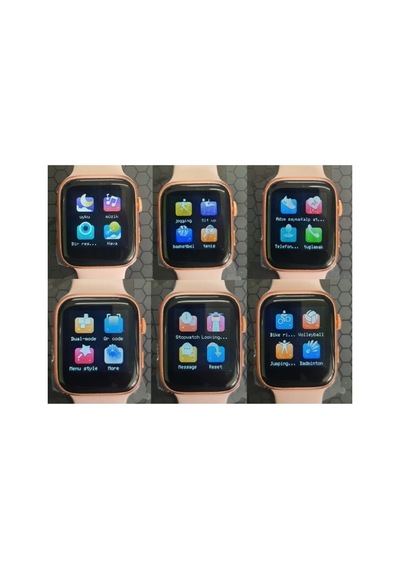 T500 Akıllı Saat Ios/android Uyumlu Smart Watch Siyah