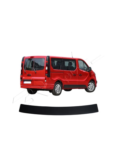 Opel Vivaro Uyumlu 2019 Ve Üzeri Abs Arka Tampon Üstü Koruma