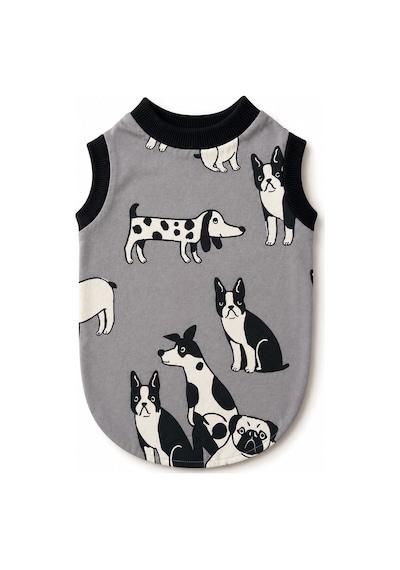 Miniş Dog Friends Küçük Irk Köpek Esnek Penye T-shirt-17160