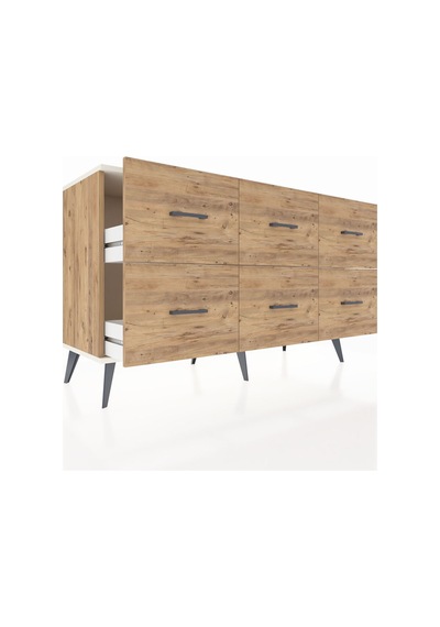Kronos Konsol 6 Çekmeceli 132x59x83 Çam-aytaşı/çam Aytaşı/çam Kronos Konsol 6 Çekmeceli 132x59x83 Çam-aytaşı/çam Aytaşı/çam