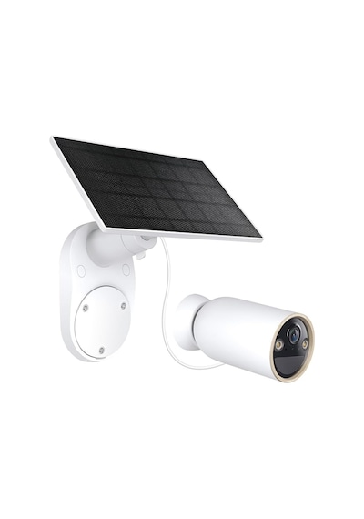 C460 Kıt 4k 8mp Güneş Enerjili Güvenlik Kamerası Kiti 10000 Mah Batarya Starlight Renkli