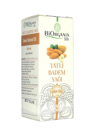 Biorganix Life Tatlı Badem Yağı 50 ML