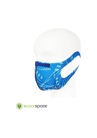 BLACKSPADE Unisex Koruyucu Maske Işık Desen L