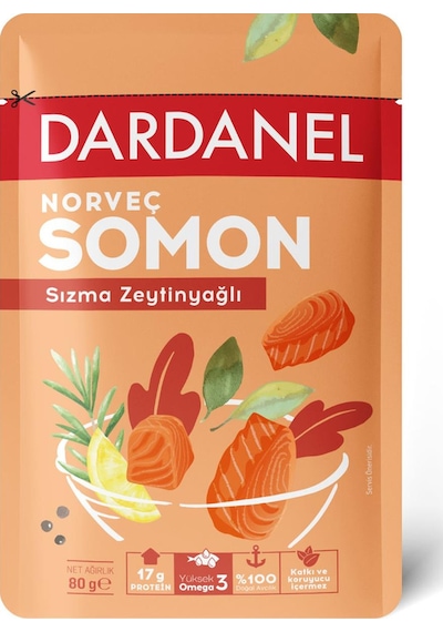 Dardanel Zeytinyağlı Somon Poşet 80 G
