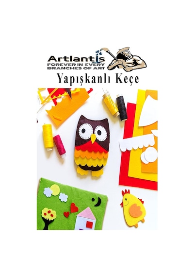 Mor Yapışkanlı Keçe 35x50 Cm 3 Adet 2.0 Mm Kendinden Yapışkanlı Renkli Hobi Keçesi Elişi Keçe Kumaşı Anasınıfı