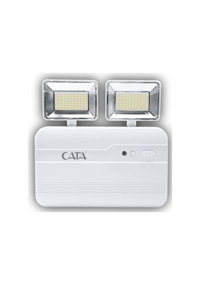 Ct 9172 Şarjlı 2x10w Acil Aydınlatma Armatürü Beyaz Işık