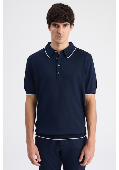 D's Damat Ds Damat Regular Fit Lacivert Düz Örgü Kazak 6hc060192525m Çok Renkli