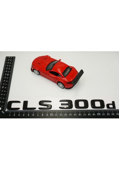 CLS 300d Bagaj Parlak Siyah ABS 3M 3D Yazı Logo