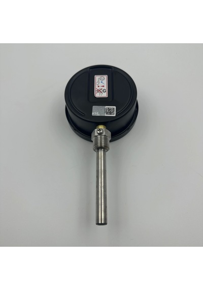 Ø 100 - 0 - 350 C 1/2 10 Cm Alttan Çıkışlı Termometre