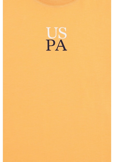 U.S. Polo Assn. Erkek Çocuk Kavun Oversize Bisiklet Yaka Tişört 50306498-VR202
