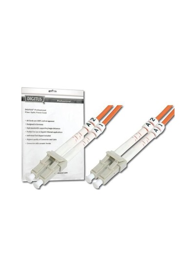 Dıgıtus Dk-2533-03/3 Digitus Lc-lc Fiber Optik Patch Kablo, 3 Metre, Multimode, Duplex, 50/125, Om3