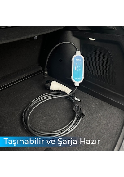 Hims HCTK-G-3 3.7kW Ev Tipi Taşınabilir Elektrikli Araç Şarj Cihazı