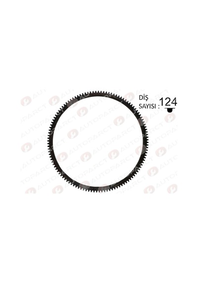 Autoparct Volant Dişlisi Flash 124 Diş Auto Vd151800