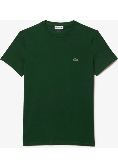 Lacoste Erkek Regular Fit Bisiklet Yaka T-shirt Yeşil