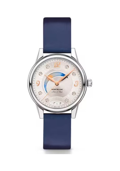 Montblanc Bohème Day & Night 30 Mm Otomatik Saat 133333 Beyaz