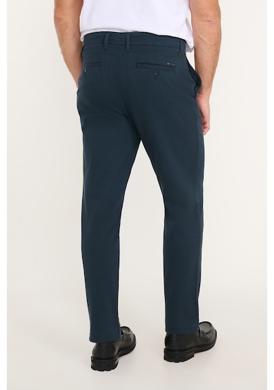 Ac&Co / Altınyıldız Classics Erkek Lacı Pamuklu Tapered Fit Yan Cepli Diagonal Desenli Esnek Casual Pantolon