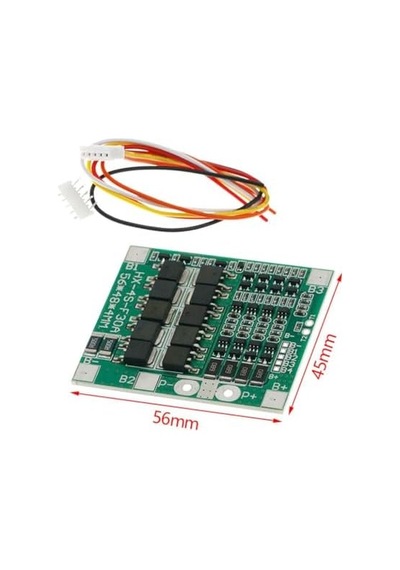 4s 30a 14.8v Lityum 18650 Bms Batarya Pil Şarj Koruma Devresi