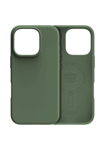 Apple Uyumlu iPhone Buff 16 Pro Max Magsafe Rubber Fit Silikon Kılıf Cypress