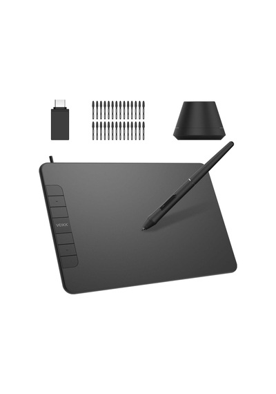 Veikk Vk640 6x4" 6 Kısayol Tuşlu Grafik Tablet+kalem Sku: Smgstkf75946ec4c
