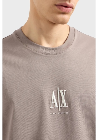 Armani Exchange Erkek T Shirt Xm000363 Af12308 U6107 Toprak Kahverengi