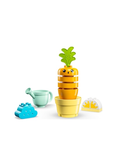 LEGO® DUPLO® İlk Büyüyen Havucum 10981 - 18 Ay & Üzeri Küçük Çocuklar için Eğitici Oyuncak Yapım Seti (11 Parça)