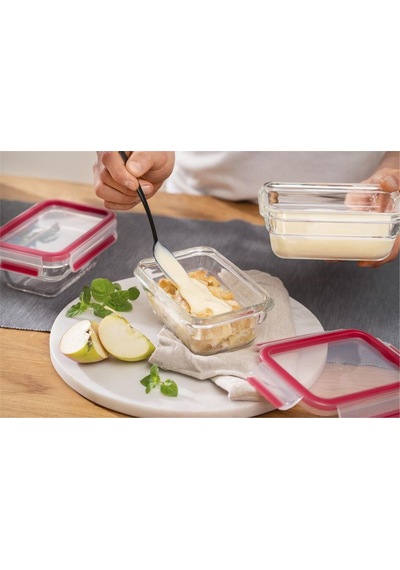 Tefal Masterseal Fresh Cam Saklama Kabı 0.9 L Yuvarlak