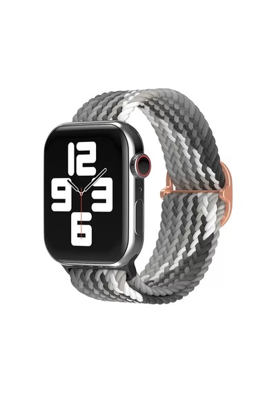 Zenviaat Newface Watch 22mm Star Kordon - Gri-siyah Znv2027