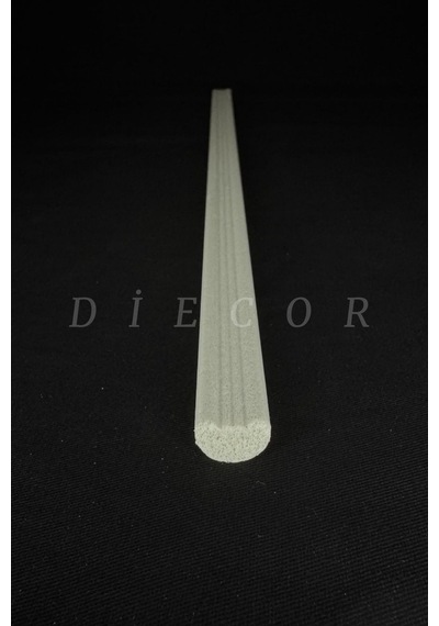 Diecor Dekoratif Boyanabilir 25 Adet 1,5 Cm Polistren Duvar Çıtası Beyaz 15 X 10 Model:xa162