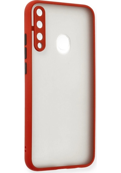 Cosmotex Newface Huawei P40 Lite E Kılıf Montreal Silikon Kapak - Kırmızı