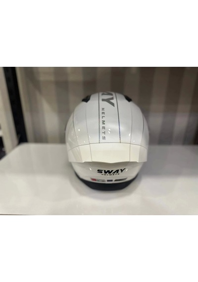 Sway Sw 850 Full Face Motosiklet Kaskı Altın - Beyaz
