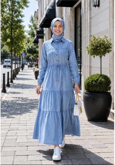 Hb Harma Time Butik Kadın Düğmeli Cepli Bağcıklı Tensel Kumaş Açık Mavi Kot Elbise Açık Mavi Açık Mavi Hb Harma Time Butik Kadın Düğmeli Cepli Bağcıklı Tensel Kumaş Açık Mavi Kot Elbise Açık Mavi Açık Mavi