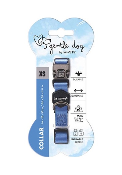 M-pets Gentle Köpek Boyun Tasması Mavi Xsmall 20-30 Cm 244-58016.01 Renkli