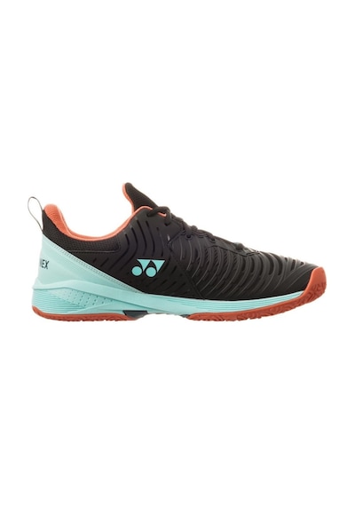 Yonex Sonicage 3 Toprak Kort Siyah Erkek Tenis Ayakkabısı 001