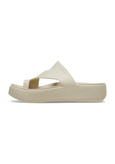 Crocs 210834-0lh Getaway Platform Toe Loop Spor Terlik-12721 Sandstone