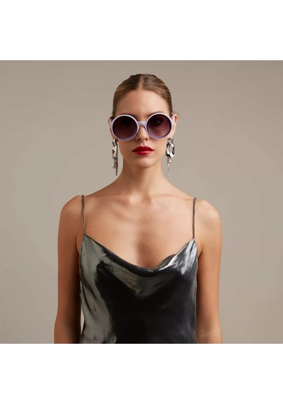 Okkia Monica Lila Unisex Güneş Gözlüğü