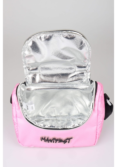 X Dekomus Lisanslı Manifest Toz Pembe Collection Termoslu Beslenme Çantası Ve 600 Ml Çelik Matara Seti Altın