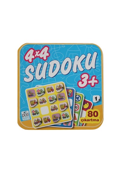 4 x 4 Sudoku - 1- Pötikare Yayınları