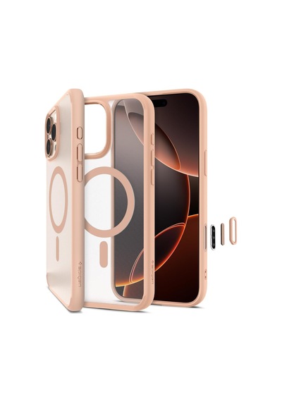 Apple İphone 16 Pro İle Uyumlu İnce Magsafe Kılıf Ultra Hybrid T Force Kamera Butonu Sararmaya Dayanıklı Duraclear Genel