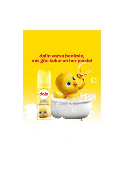 4 Adet Dalin Sprey Kolonya Bıcı Bıcı Kokusu 150 Ml
