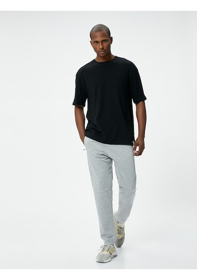 Koton Jogger Eşofman Altı Beli Bağcıklı Dikiş Detaylı Fermuar Cepli Gri Melanj 4sam40040nk Gri Melanj Koton Jogger Eşofman Altı Beli Bağcıklı Dikiş Detaylı Fermuar Cepli Gri Melanj 4sam40040nk Gri Melanj