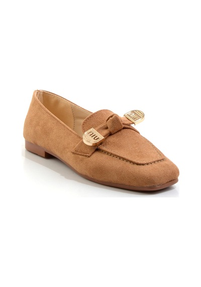 Bambi Taba Kadın Loafer Ayakkabı K01641022472 Taba