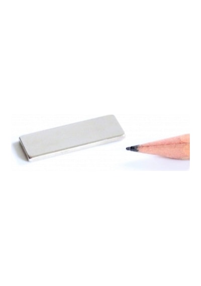 10 Adet 30x10x3 Mm Süper Güçlü Neodyum Mıknatıs Dikdörtgen Köşeli Magnet