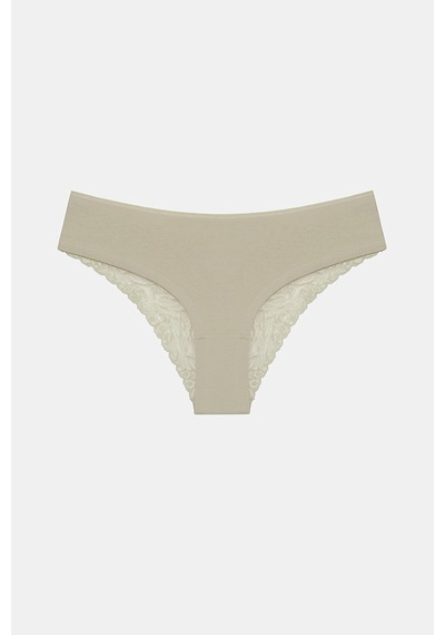 Penti Natural Tones Lacy Detailed 3lü Hipster Külot Çok Renkli