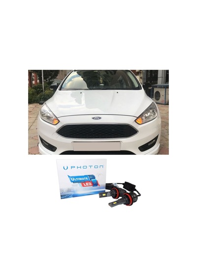 Ford Focus 3.5 Led Xenon Sis Farı Ampulü H11 Ultimate 9500 Lumens Yeni Seri Beyaz 2015-2018