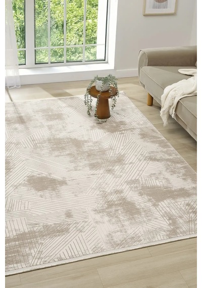 Seyran Halı Diva 0274 Bej Akrilik Makine Halısı