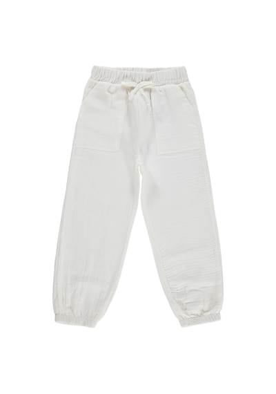 Civil Girls Jogger 6-9 Yaş Pantolon - Beyaz