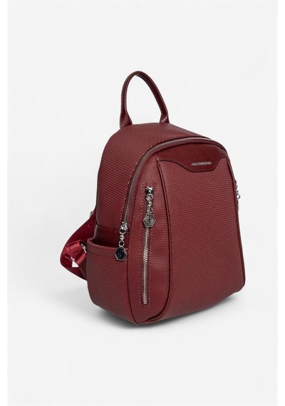 Silver Polo Sp906 Kadın Sırt Çantası Petek Bordo-bordo