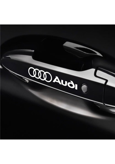 Audi 3 Araba Kapı Kolu Araç Sticker Yapıştırma 8Ad