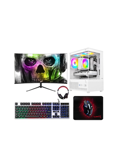 Turbox TX9610 i5-4440 16 GB 512 GB SSD 4 GB GT740 23.8" Dos Masaüstü Oyuncu Oem Paket Bilgisayar